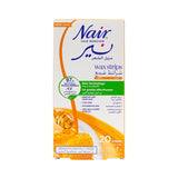 Nair Hair Remover Boby Wax Strips With Milk And Honey 20's