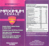 Maximum Female Multivitamins Tablets 90s