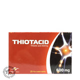Thiotacid 600 mg Tablets 20s