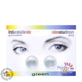 Pretty Eyes Daily Contact Lenses Green 2s
