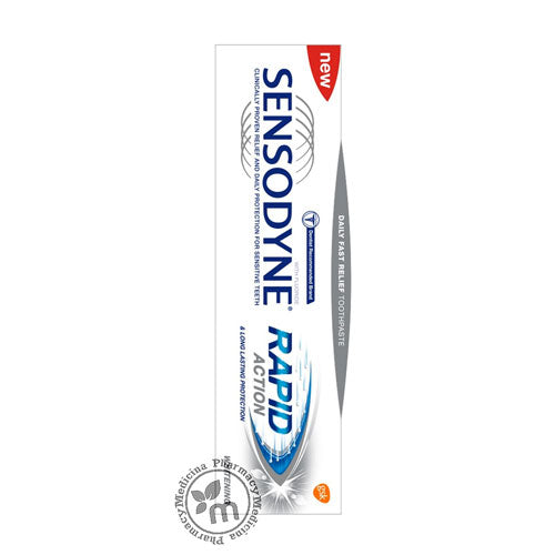 Sensodyne Rapid Action Whitening Toothpaste