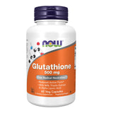 Now Glutathione 500mg Capsules 60s