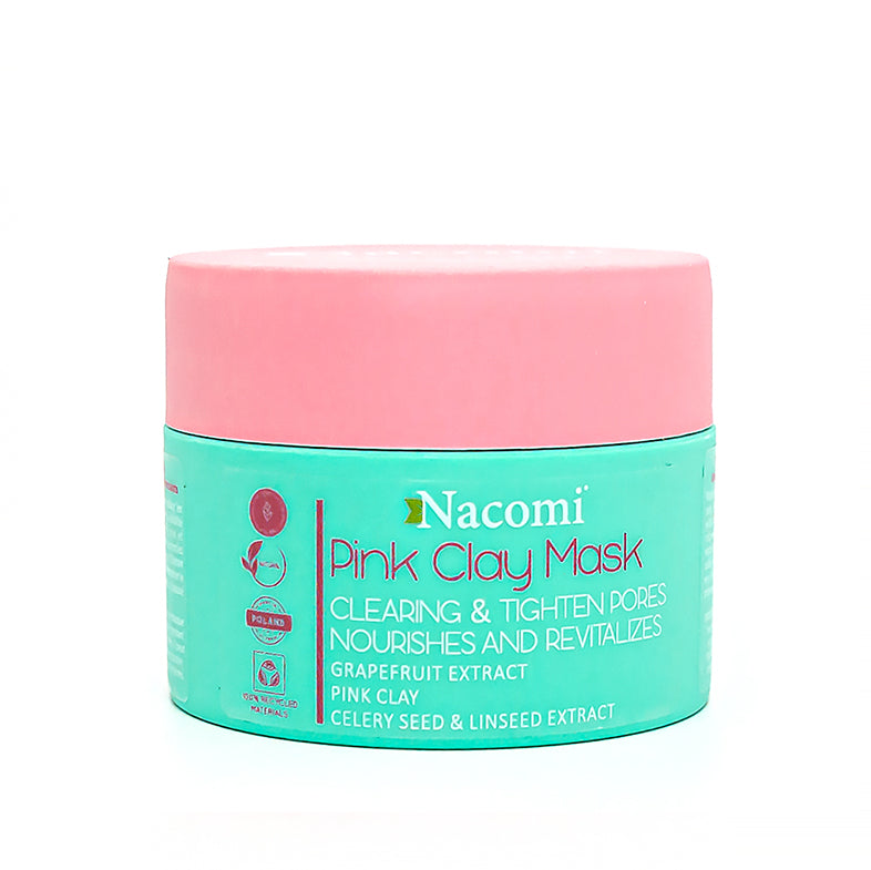 Nacomi Pink Clay Face Mask 50ml