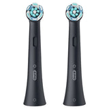 Oral B iO 7 Black Toothbrush Heads Pack Of 2