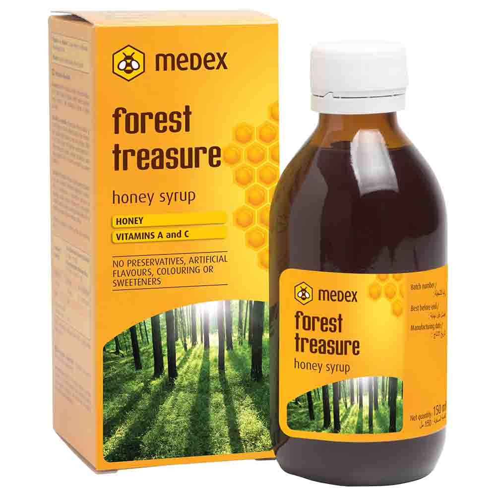 Medex Forest Treasure Honey Syrup 150ml