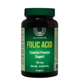 Ultimate Folic Acid 400mg Tablets 90's