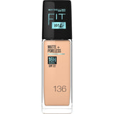 Mny Fit Me 136 Matte + Poreless 16H Oil Control Foundation30Ml 30Ml