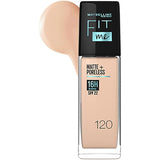 Mny Fit Me 120 Matte + Poreless 16H Oil Control Foundation 30Ml30Ml