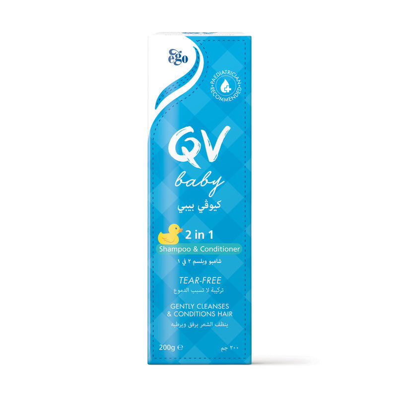 Ego Qv Baby 2In1 Shampoo &Conditioner 500g