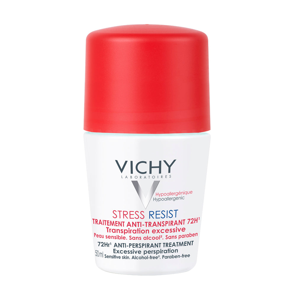 Vichy Deodorant Red 72Hr Stress Resist Roll-On 50ml