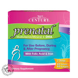 21st Century Prenatal Multivitamin Plus DHA For Pregnant health 120's