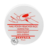 Mavala Nails Polish Remover Pads 30's