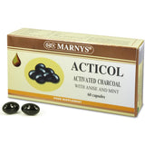 Marnys Acticol Capsules Activated Charcoal 60s