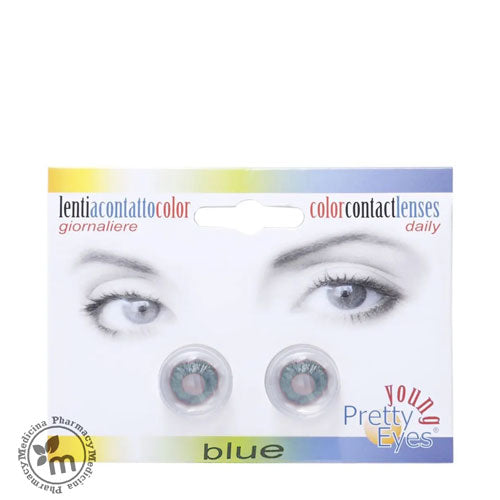 Young Pretty Eyes Daily ContactLenses Blue 2s