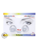 Pretty Eyes Radiant Monthly Contact Lens Blue 2s