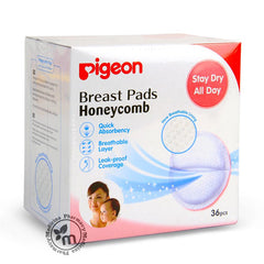 Pigeon Breast Milk Pads Honeycomb Quick Absorbency Breathable