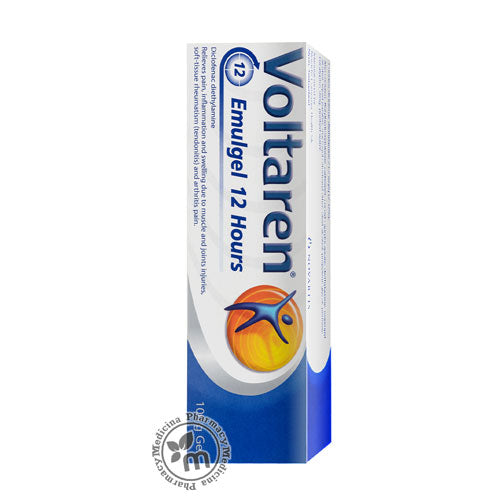 Voltaren Emulgel 12 Hours, 100gm| Medicina Pharmacy – Medicina Online ...