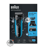 Braun Series 3 Shave and Style 310Bt 3 in 1 Electric Wet & Dry