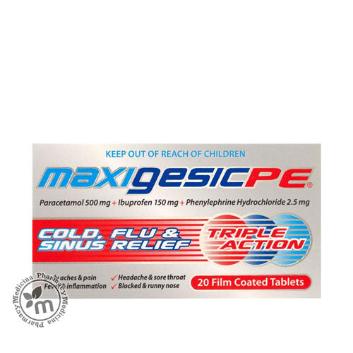 Maxigesic Pe 20 Tablet