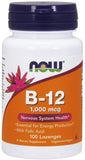 Now Vitamin B12 Lozenges 1000mcg, 100s