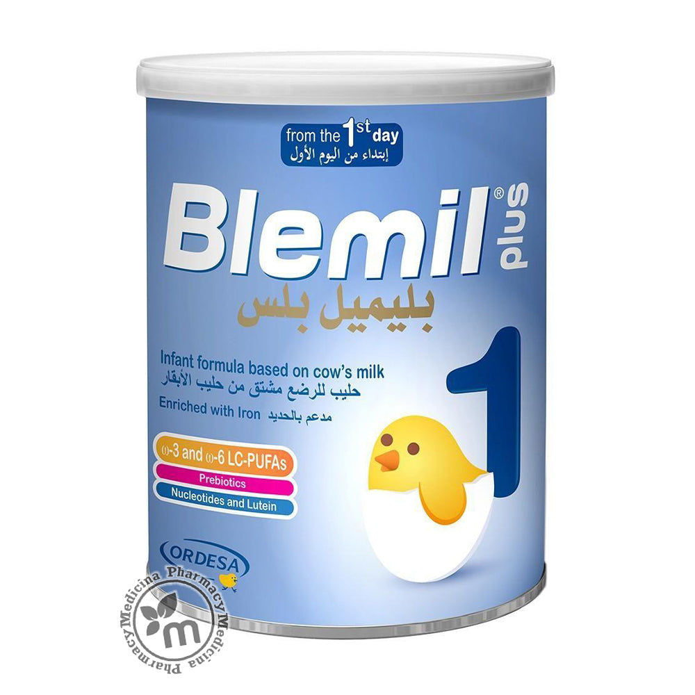 Blemil Plus 1 (0 to 6 months) 400 Grams, Medicina Pharmacy – Medicina  Online Pharmacy