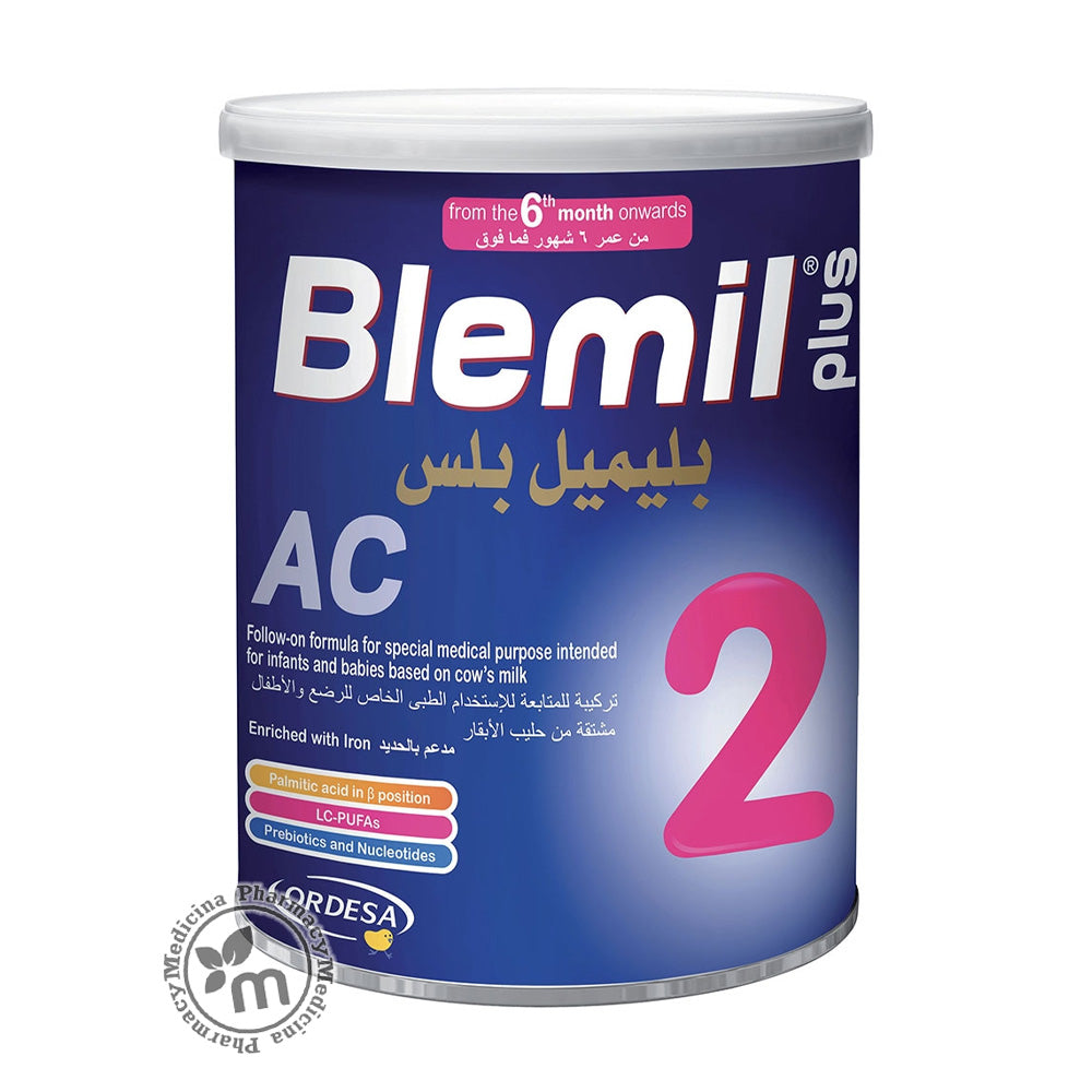 Blemil Plus 2 AC 400 Grams, Medicina Pharmacy – Medicina Online Pharmacy