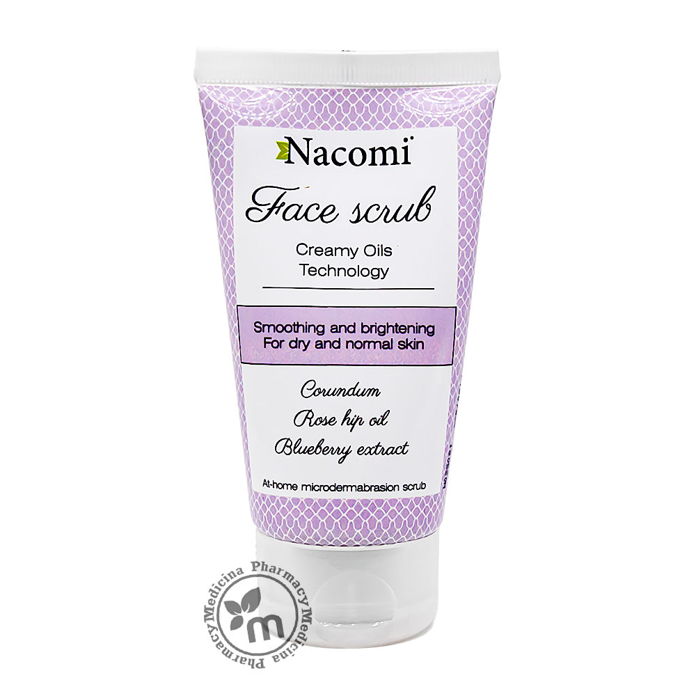 Nacomi Face Scrub Smoothing & Brightening 85ml