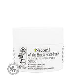 Nacomi White Black Face Mask With Charcoal 50ml
