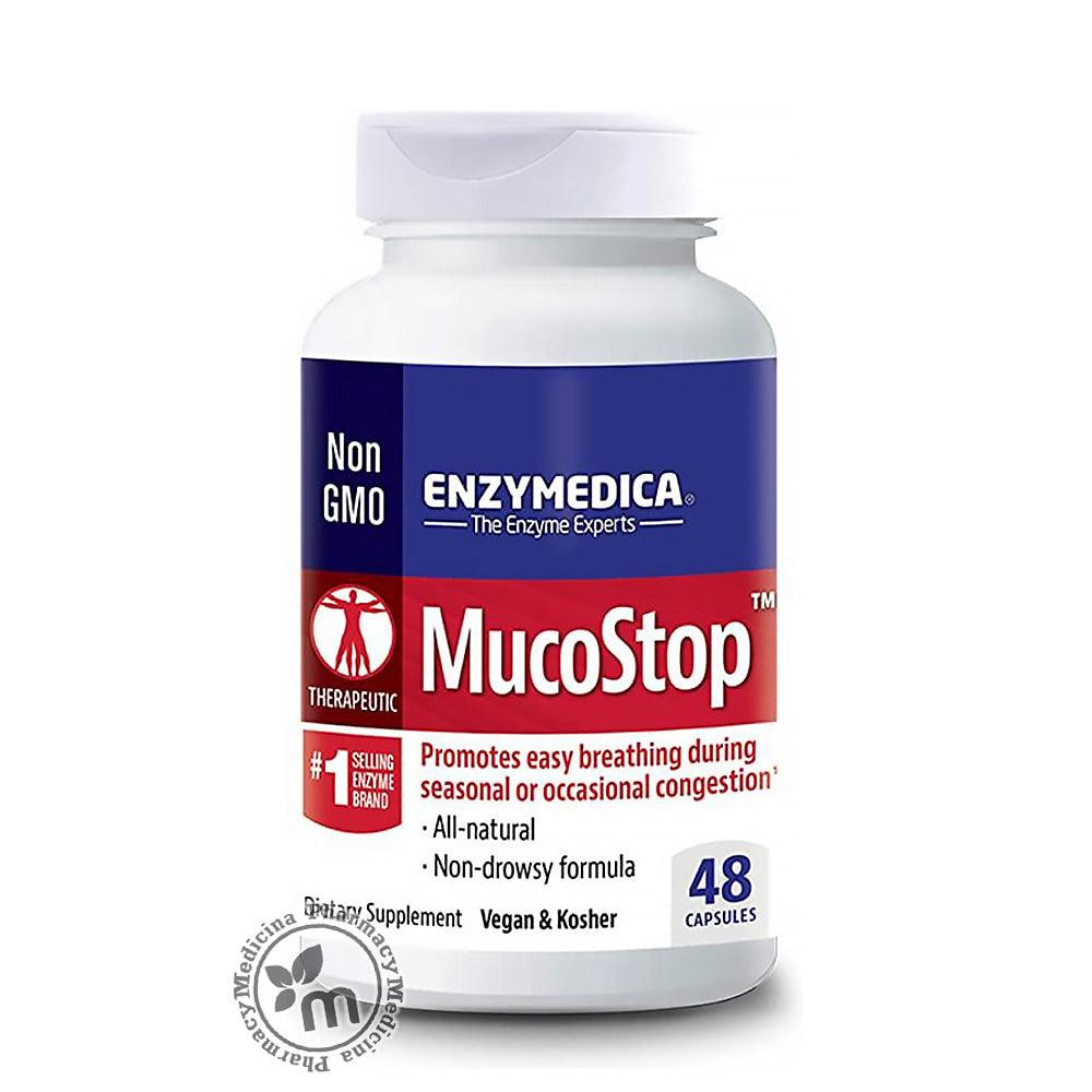Enzymedica Mucostop Capsules 48s