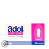 Adol 125 mg Suppositories 10's