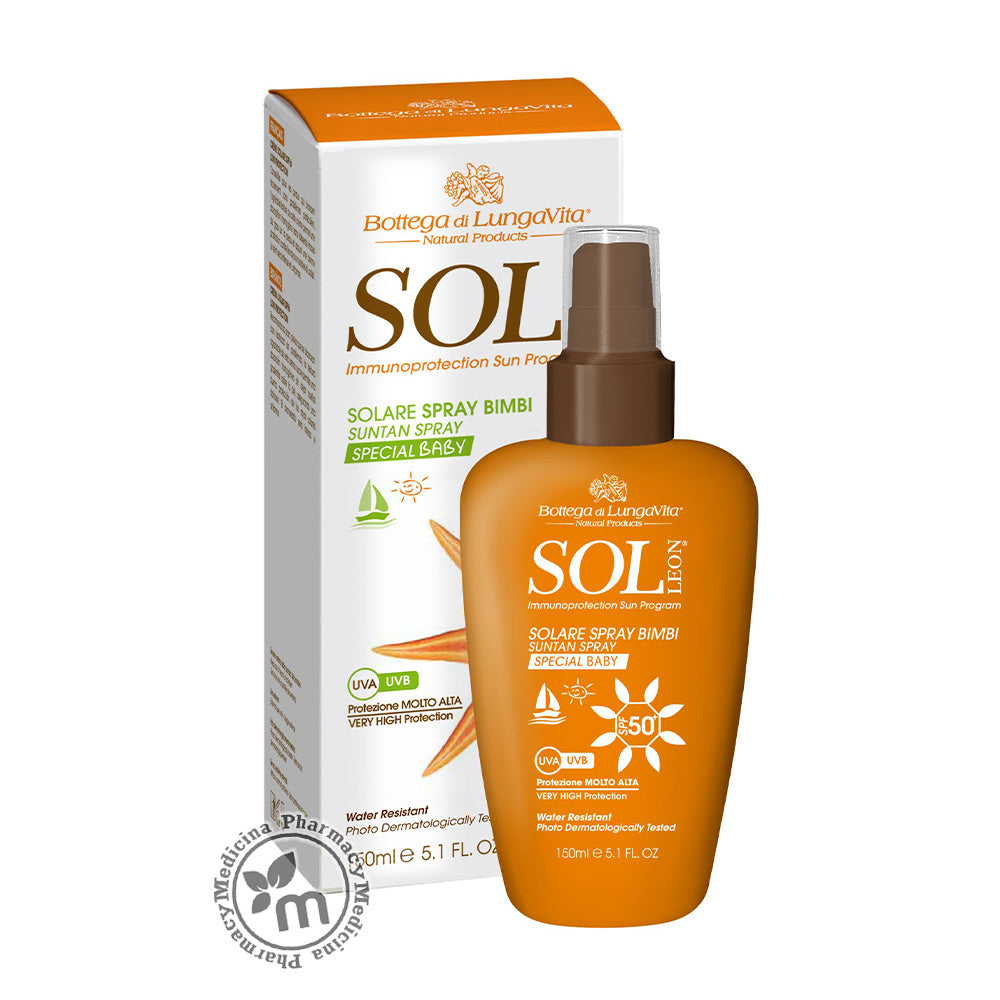 Sol Leon Sun Protection Spf50+ Special Baby Spray 150ml