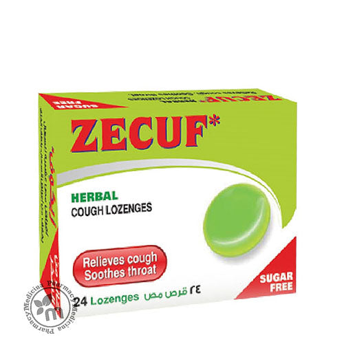 Zecuf Herbal Cough Lozenges Sugar Free