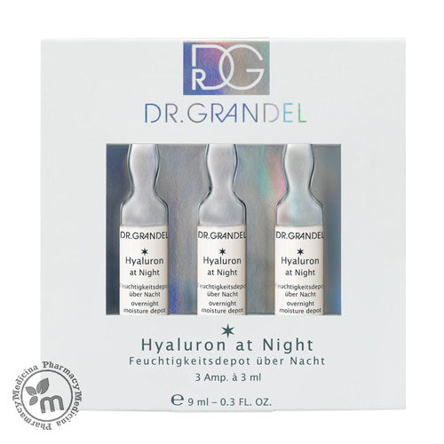 Dr Grandel Ampoules Hyaluron At Night Depot Moisturising