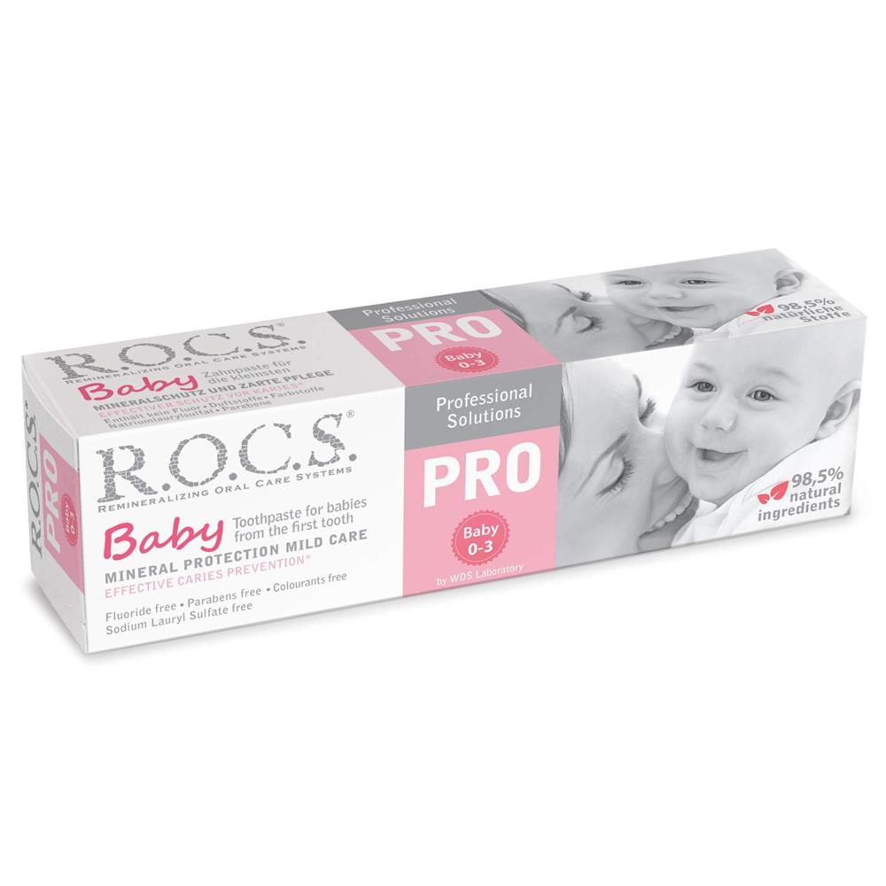 R.O.C.S Toothpaste Baby Mild Care 0-3 Mineral Protection 35ml