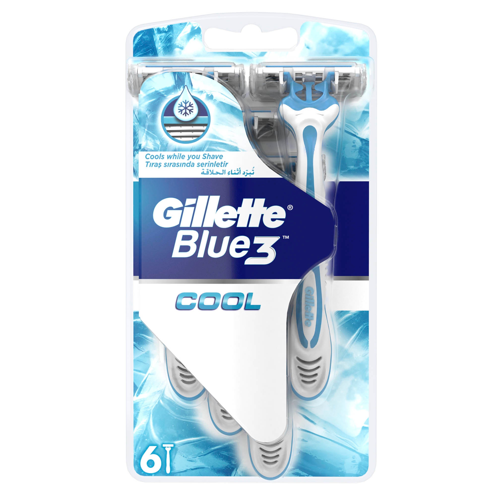 Gillette Blue 3 Cool Disposable- 73729