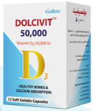 Dolcivit Vitamin D3 50000IU Softgels 12s
