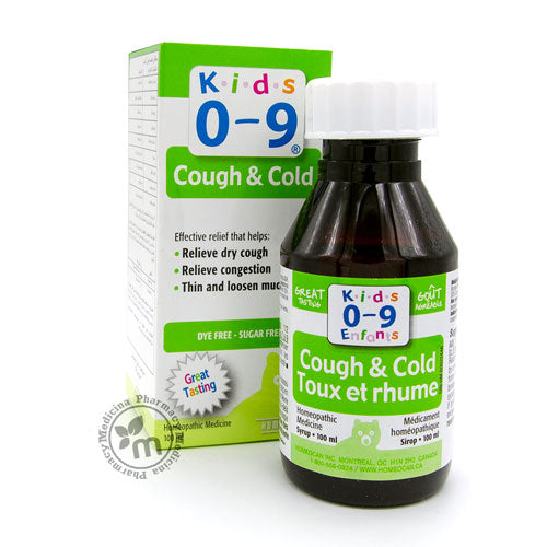 Kids 0-9 Cough & Cold Syrup 100 ml
