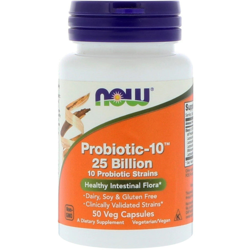 Now Probiotic10 25 Billion Veg capsules 50S | Medicina Pharmacy ...