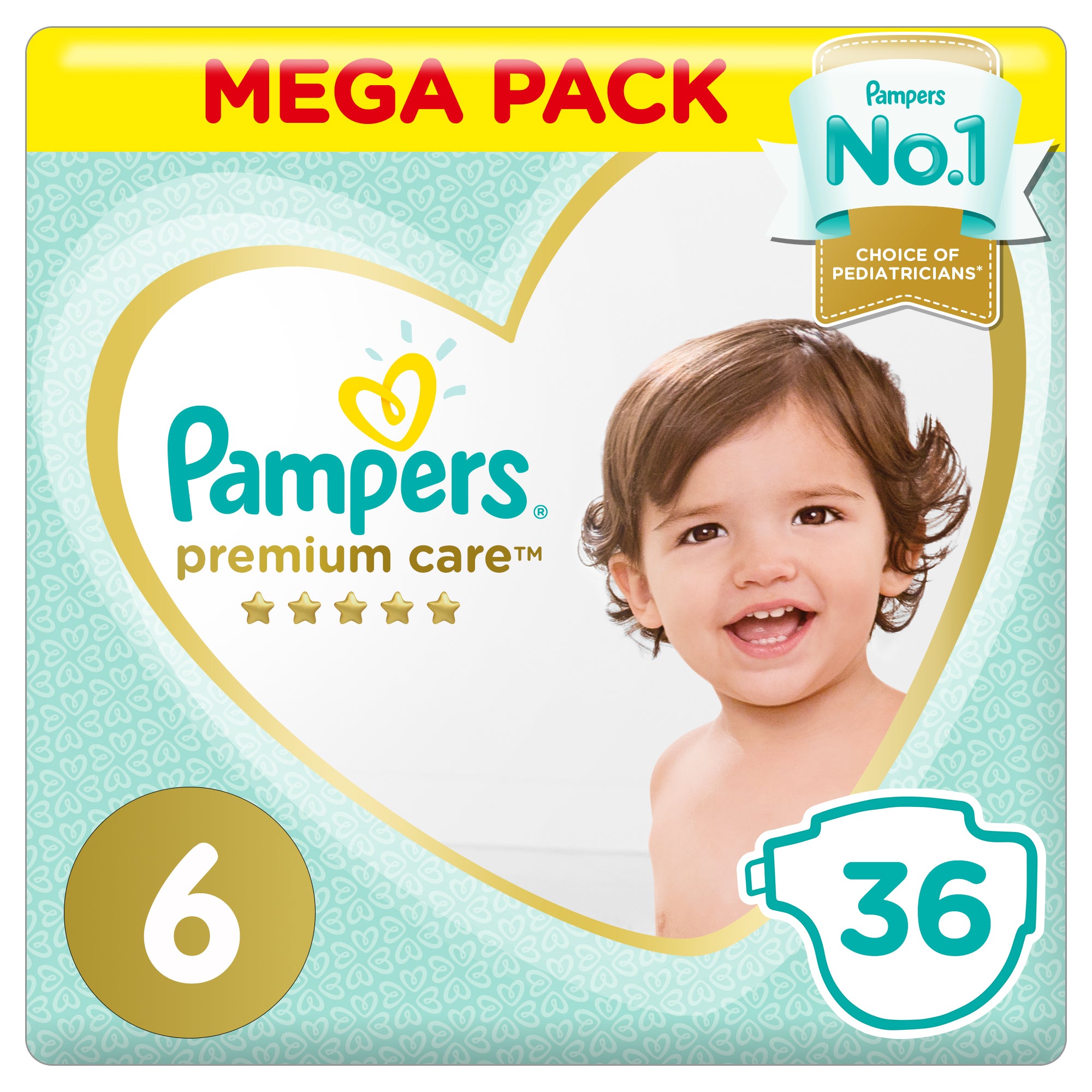 Pampers Premium Care Size 6 - 73666 (13+ Kg)