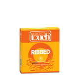 Perfect Touch Condoms Ribbed 3 Pcs