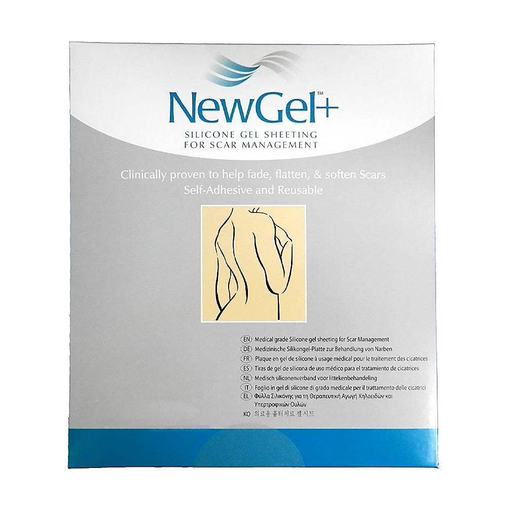NewGel+ 5 x 6 Silicone Sheet for Scar Reduction - Beige