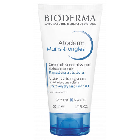 Bioderma Atoderm Mains & Ongles Hand & Nails Cream 50ml