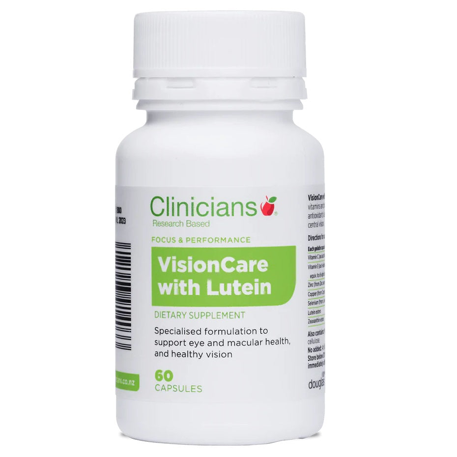 Clinicians Vision Care With Lutein Capsule 60's