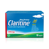 Claritine 10 mg for allergy 10 tablets