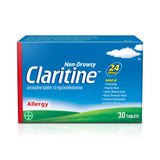 Claritine 10 mg for allergy 30 tablets