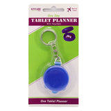 Ezy Care One Day Tablet Planner with Key Chain 17345