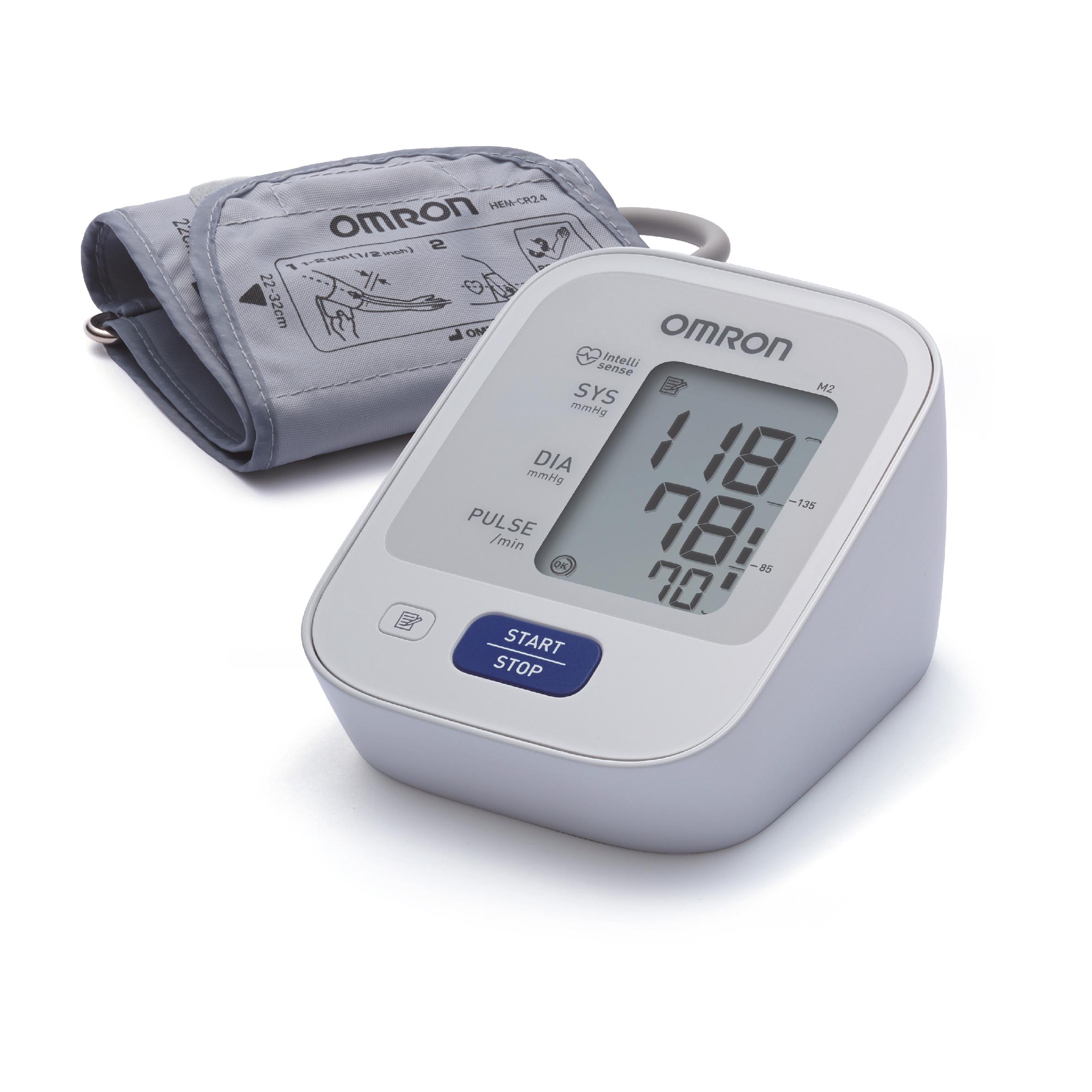 Omron M4INTELLIIT Blood Pressure Monitor Silver
