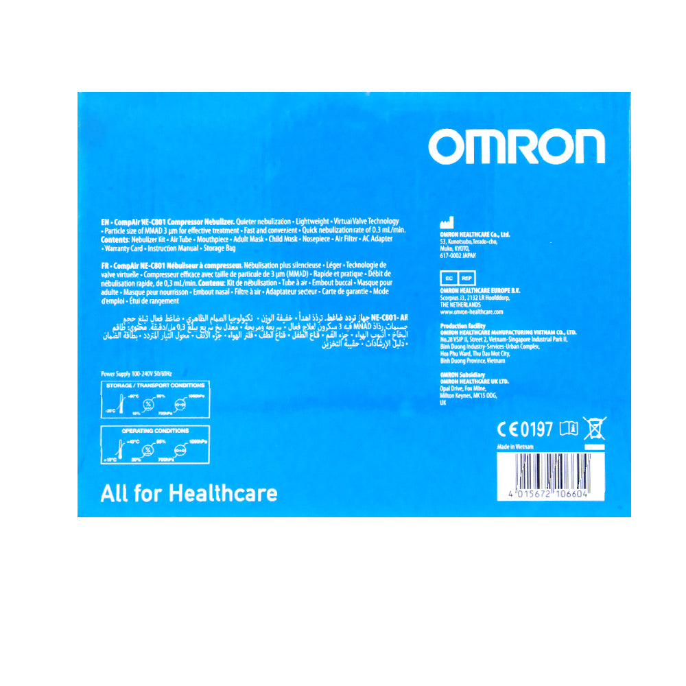 Omron C801 Compressor Nebulizer