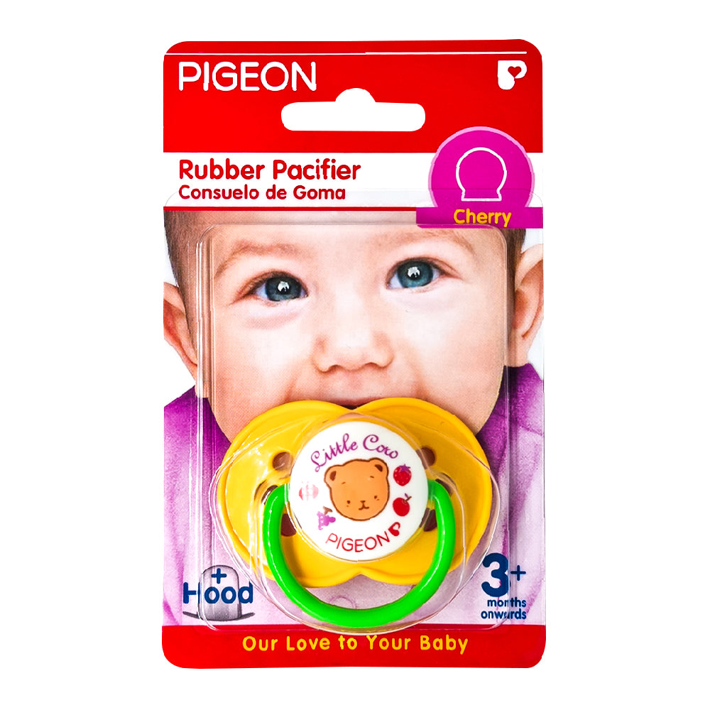 Pigeon Rubber Pacifier Cherry +3 months 3852