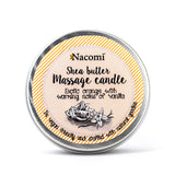 Nacomi Shea Butter Massage Candle Exotic Orange with Van 150g